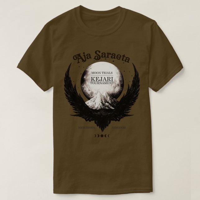 Kejari Tournament Serpent och Vingar Night Y T Shirt (Design framsida)