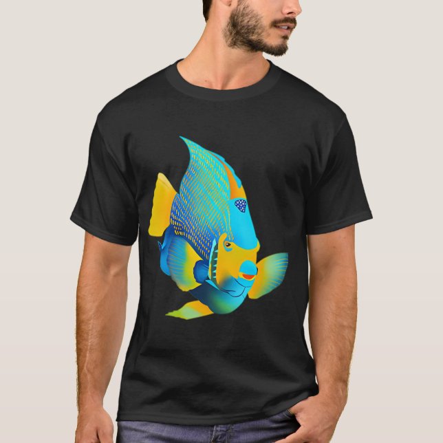Kejsarängfisk T Shirt (Framsida)