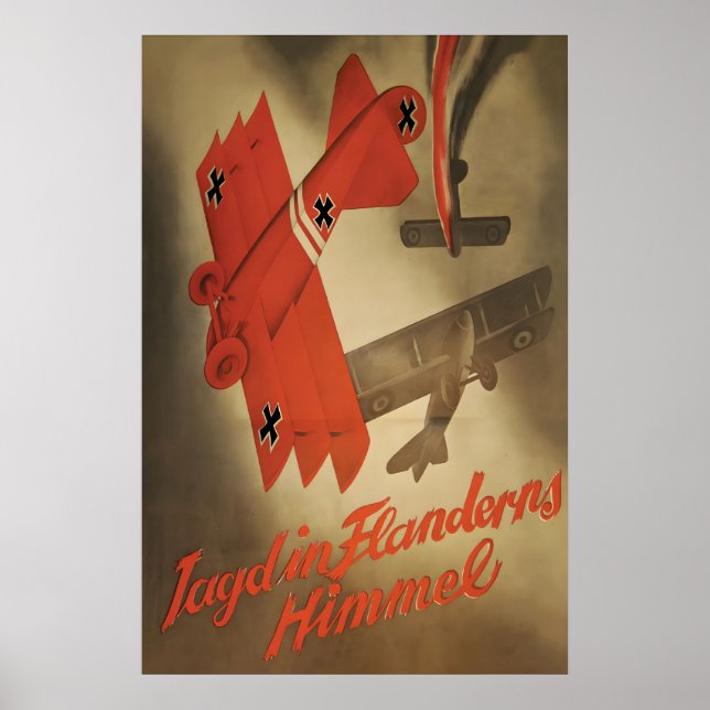 Kejsardömet Tyskland Första världskriget affisch M (Framsidan)