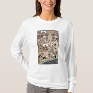 Kejsare Akbar (r.1556-1605) som kontrollerar Tröja