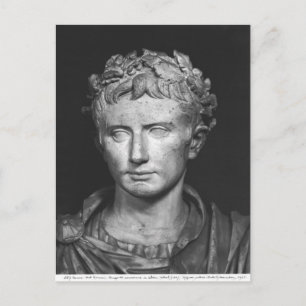 Kejsare Augustus chef Vykort