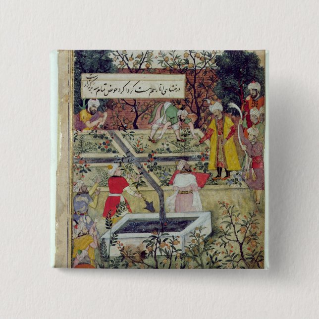 Kejsare Babur Knapp (Framsida)