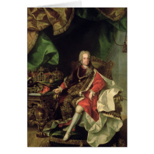 Kejsare Charles VI, c.1730, Hälsningskort