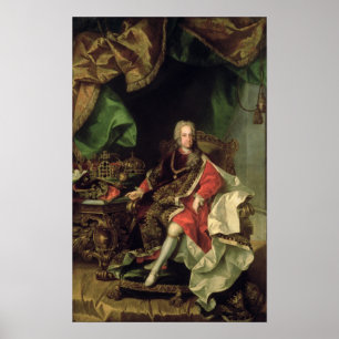 Kejsare Charles VI, c.1730, Poster