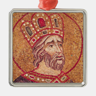 Kejsare Constantine mig underbaren Julgransprydnad Metall