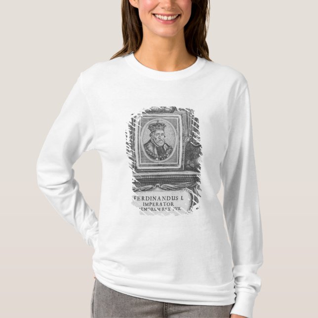 Kejsare Ferdinand mig, kung av Bohemia Tee Shirt (Framsida)