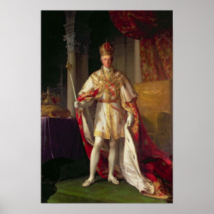 Kejsare Franz II i Österrike Poster