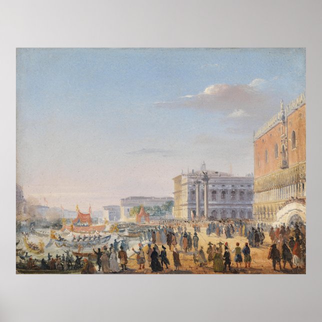 Kejsare Franz Joseph ankomst Poster (Framsidan)