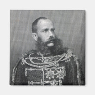 Kejsare Franz Joseph mig av Österrike Magnet