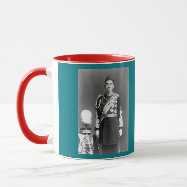 Kejsare Hirohito av den Japan muggen Mugg (Vänster)