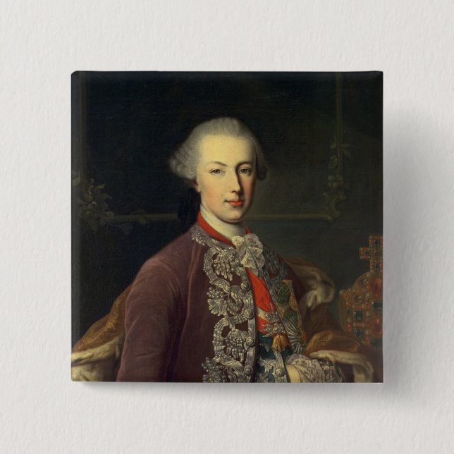 Kejsare Joseph II av Tyskland Knapp (Framsida)