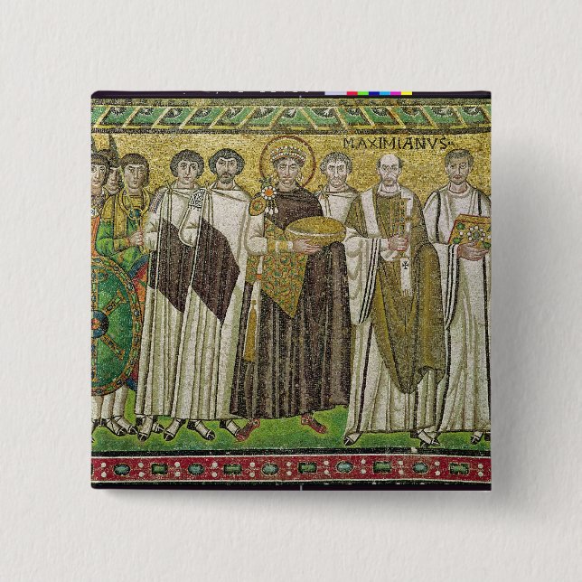 Kejsare Justinian I Knapp (Framsida)