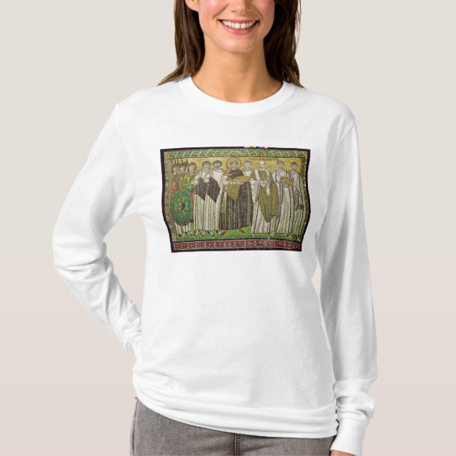 Kejsare Justinian I T-shirt (Framsida)