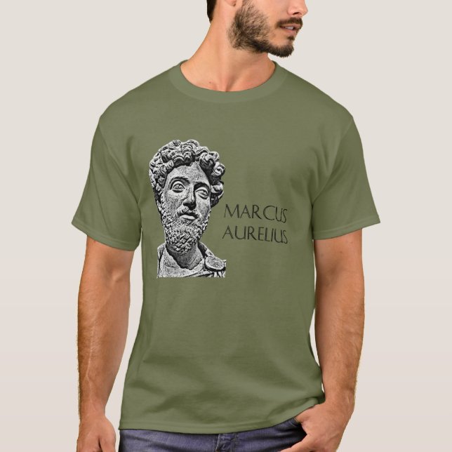 Kejsare Marcus Aurelius T Shirt (Framsida)