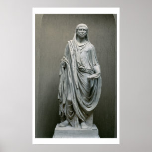 Kejsare Maxentius (306-312 AD) som Po Poster