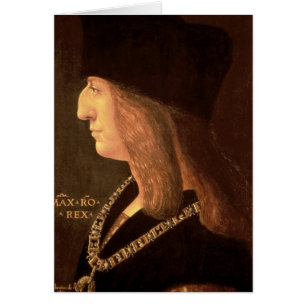 Kejsare Maximilian mig av Tysklandet, 1502 Hälsningskort