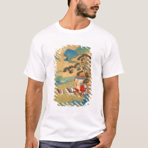 Kejsare Mu Wang av den Chou dynastin in T-shirt