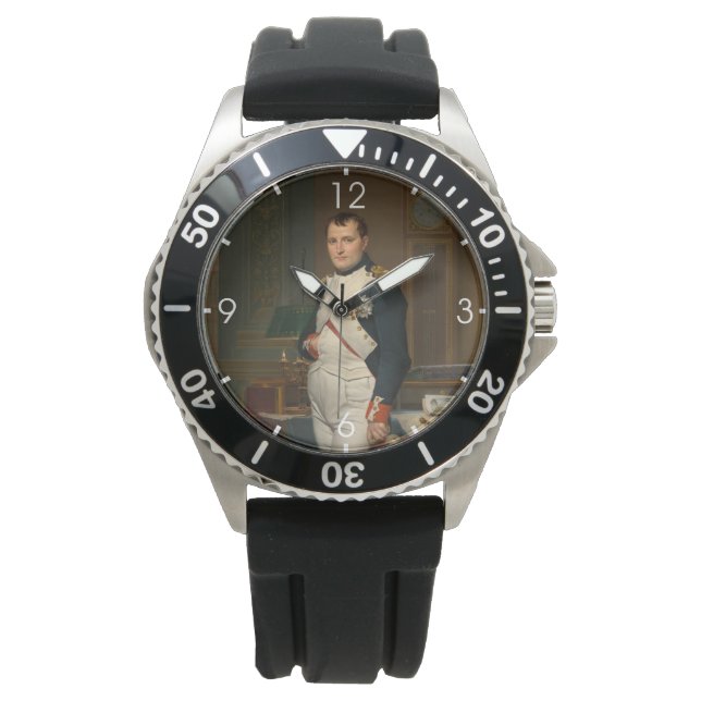 Kejsare Napoleon Bonaparte vid Tuilerierna Armbandsur (Framsida)