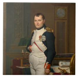 Kejsare Napoleon Bonaparte vid Tuilerierna Kakelplatta