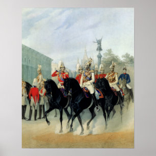 Kejsare Nicholas mig och storslagen hertig Poster