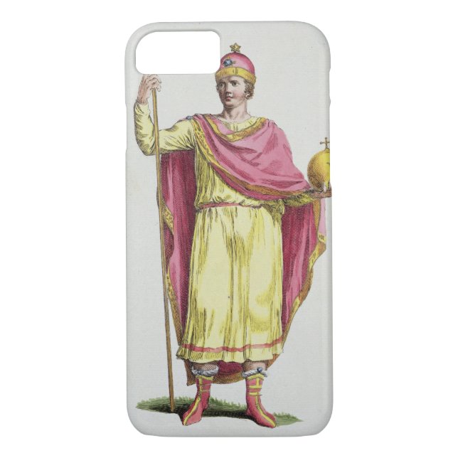 Kejsare Otto III (980-1002) som inristas av Pierre Case-Mate iPhone Skal (Baksida)