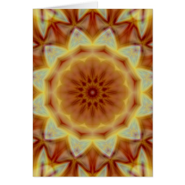 Kejsare solroskort hälsningskort (Framsidan)