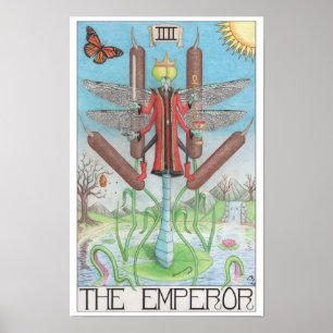 Kejsare tarotkort poster