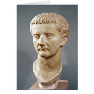 Kejsare Tiberius Hälsningskort