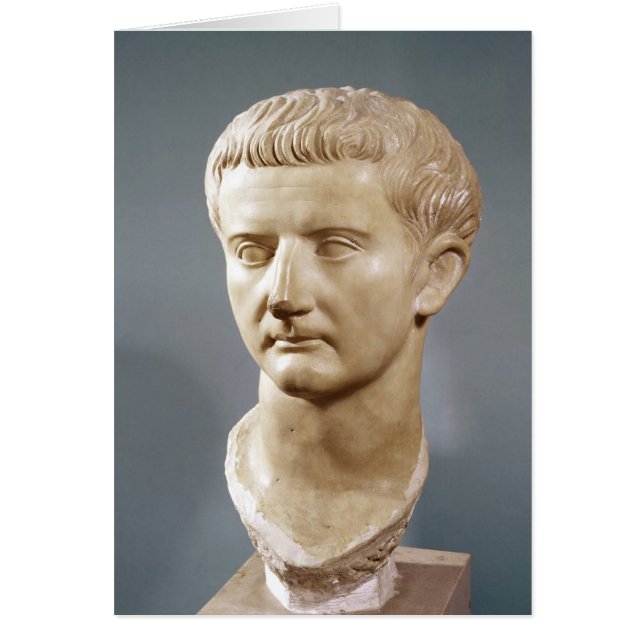 Kejsare Tiberius Hälsningskort (Framsidan)
