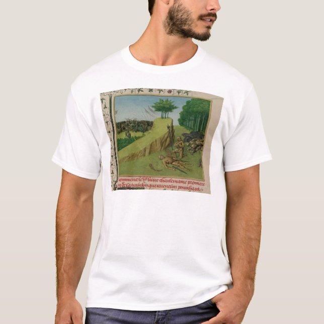 Kejsaren Charlemagne finner Roland T Shirt (Framsida)
