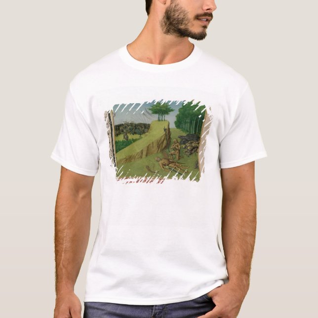 Kejsaren Charlemagne finner Roland Tee Shirt (Framsida)