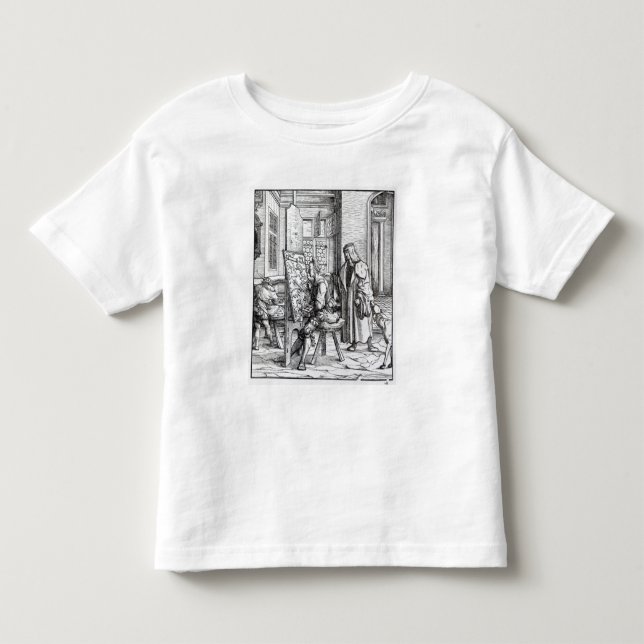 Kejsaren i konstnärens studio tee shirt (Framsida)
