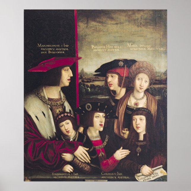 Kejsaren Maximilian I Poster (Framsidan)