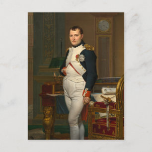 Kejsaren Napoleon i sin studie på turister Vykort