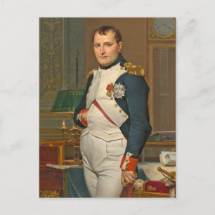 Kejsaren Napoleon i sin studie på turister Vykort