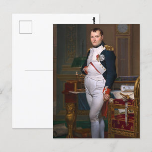 Kejsaren Napoleon i sin studie på turister Vykort