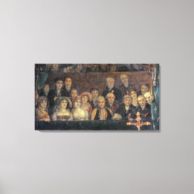 Kejsaren Napoleons sammanbrott Canvastryck (Framsida)