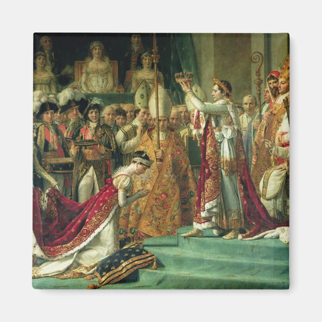 Kejsaren Napoleons sammanbrott Magnet (Framsidan)