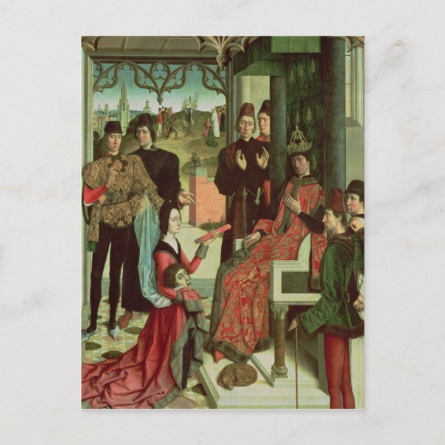 Kejsaren Otto-domstolens dom: Brandprövning Vykort (Framsida)