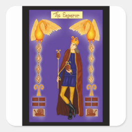 Kejsaren - Sticker Fyrkantigt Klistermärke
