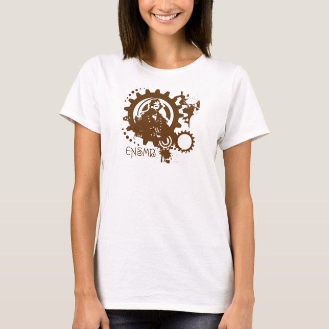 Kejsaren utrustar bästa damspagetti t-shirt (Framsida)