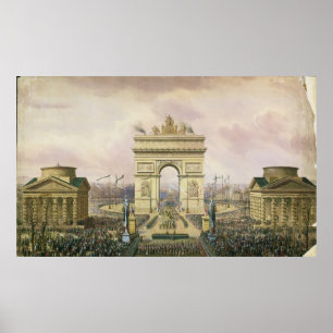 Kejsarens återvändande till Paris Poster