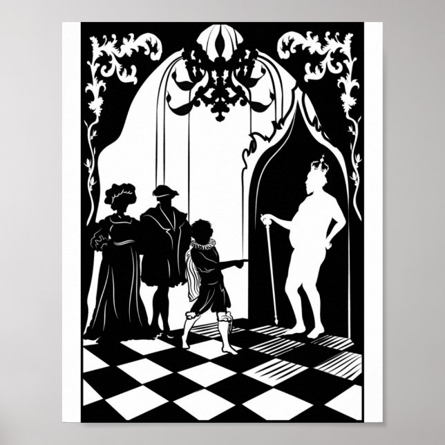 Kejsarens nya kläder Poster (Framsidan)