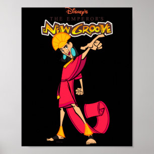 Kejsarens nya stil Kuzco Poster