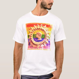 Kejsarens utmattning av pride för gbtq-regnbåge t shirt
