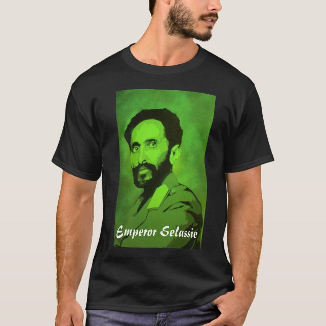 KejsareSelassie skjorta T Shirt (Framsida)