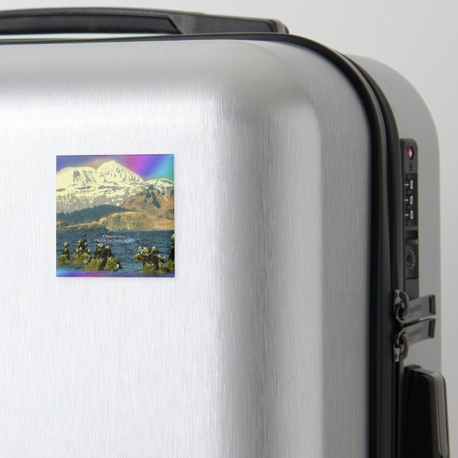 Kejsargäss i Chiniak Bay nära Chiniak, Alaska Magnet (In Situ (Luggage))
