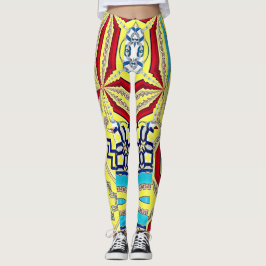 KEJSARINNA DESIGNER COLLAGE LEGGINGS