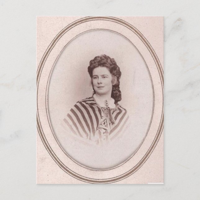 Kejsarinnan Elisabeth Österrike - Sissi, Sisi vyko Vykort (Framsida)