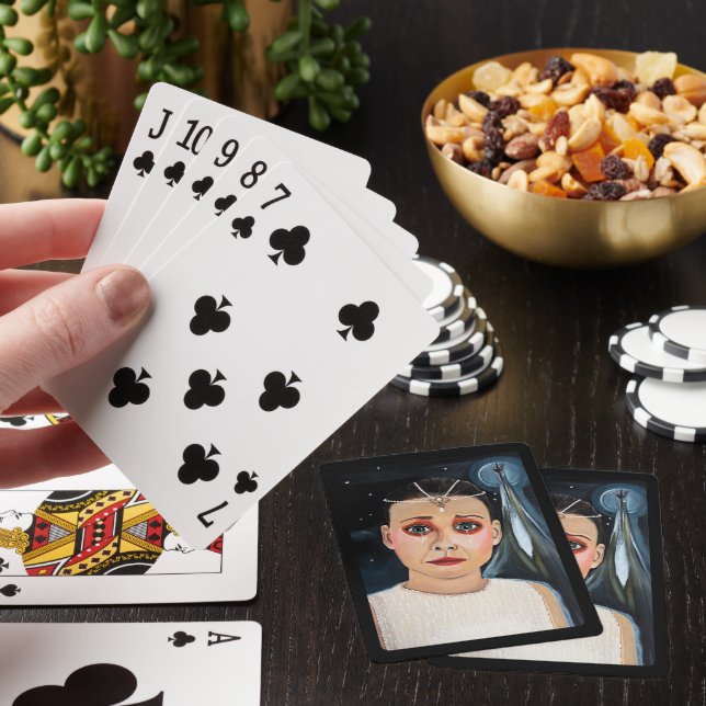 Kejsarinnan Målning av Alfred Fox Casinokort (På plats)